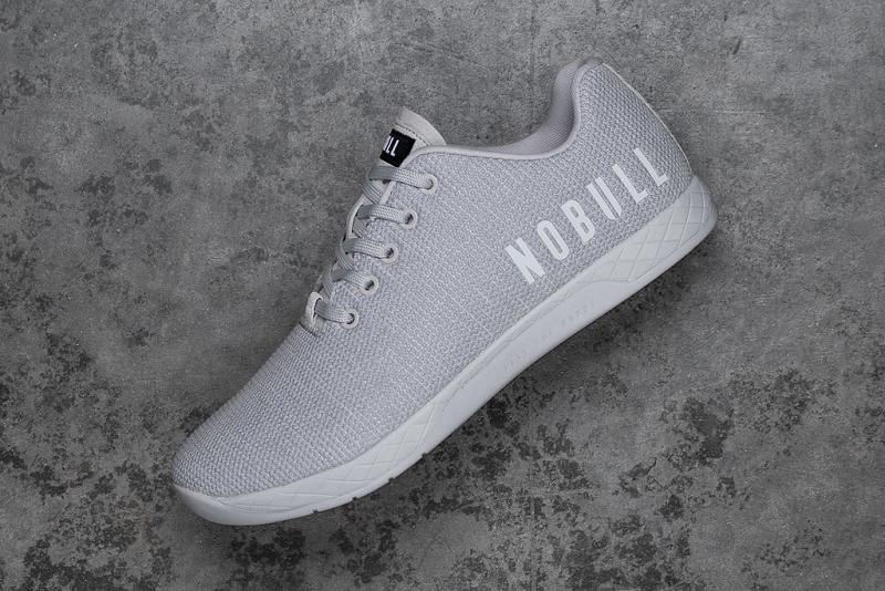 Men's Nobull Arctic Heather Trainers Dark / Grey | SG F2298D